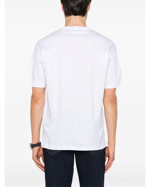 Giorgio Armani White T-Shirt Clothing for men