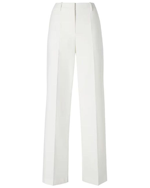 Fendi White Technical Canvas Trousers