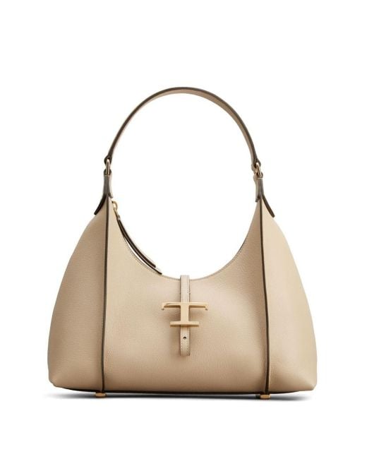 Tod's Natural Timeless T Shoulder Bags