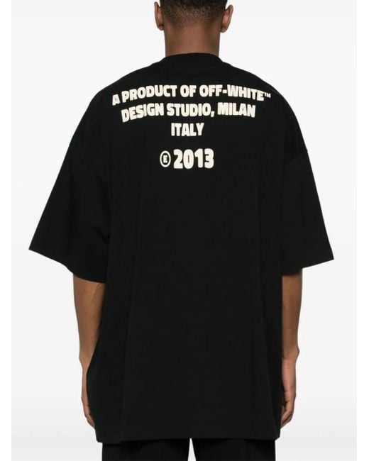 Off-White c/o Virgil Abloh Black T-shirt Clothing for men