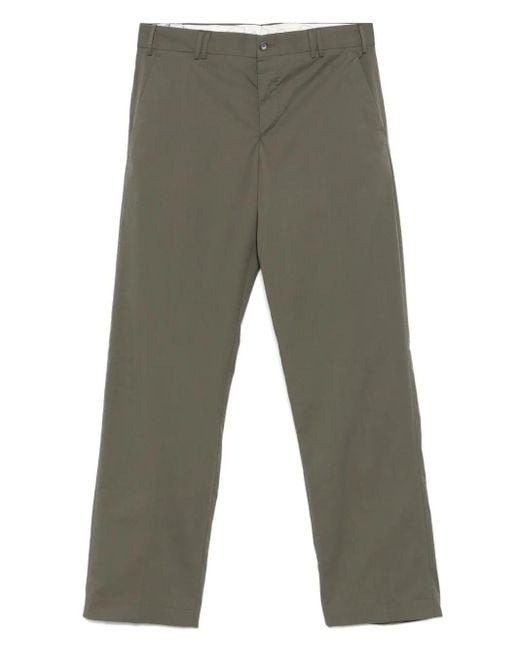 Pantaloni Torino Gray Cotton Blend Michael Chino Trousers for men