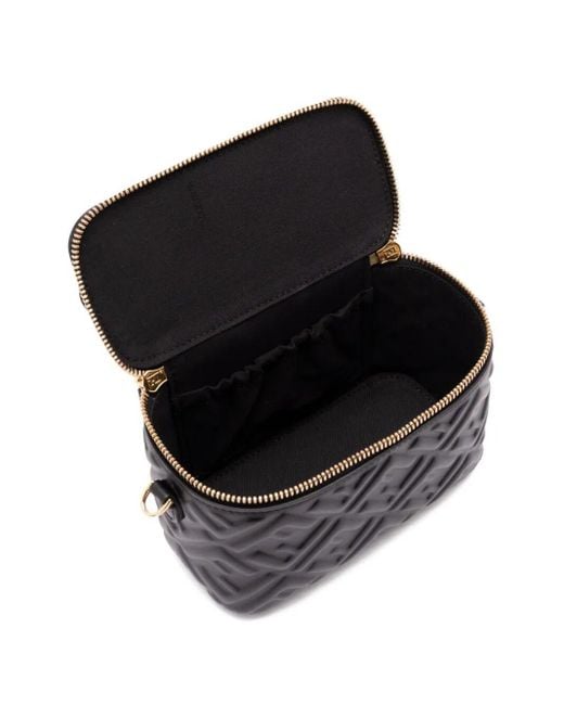 Fendi Black Vanity Leather Handbag