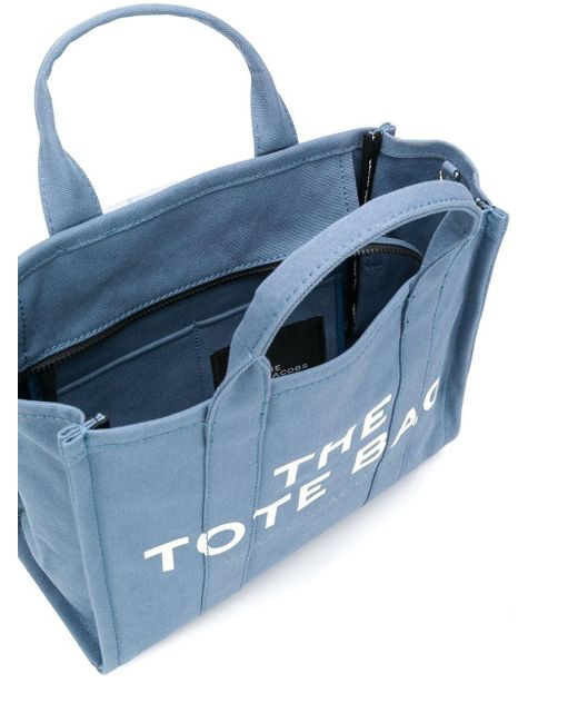 Marc Jacobs Blue The Small Traveler Tote Bag