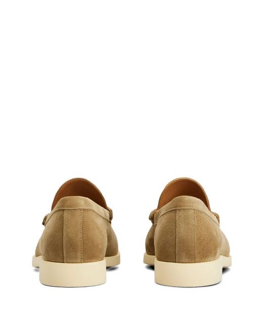 Tod's Brown Light Suede Loafers for men