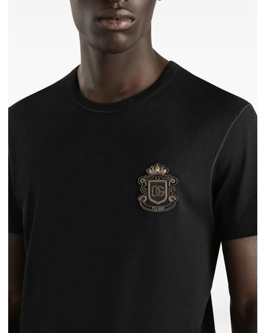 Dolce & Gabbana Black Dolce & Gabbana T-Shirts & Vests for men