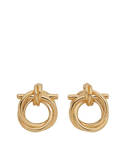 Ferragamo Metallic Earrings Accessories