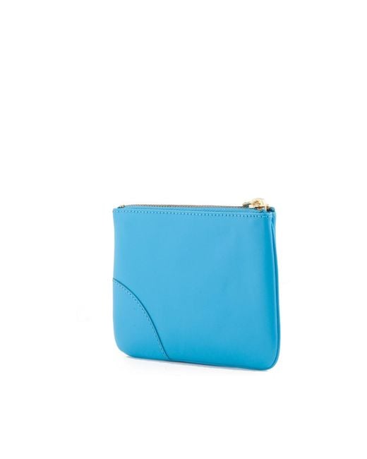 Comme des Garçons Blue Classic Wallet Accessories