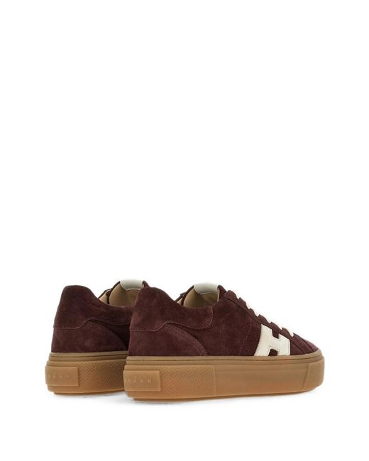Hogan Brown Sneakers Crosswind