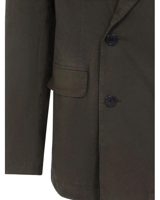 Dries Van Noten Black Balto Double-Breasted Blazer for men