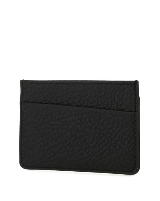 Maison Margiela Black Four Stitches Cardholder Accessories