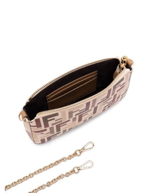 Fendi Pink Pouch Baguette
