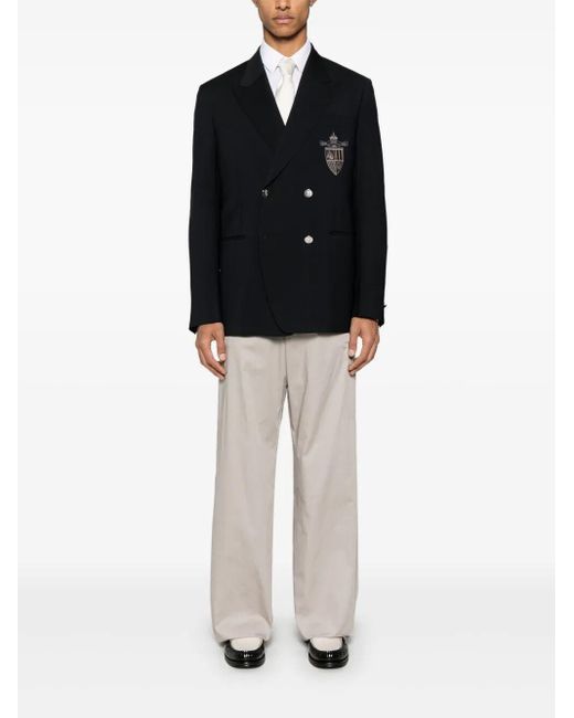 Fendi Natural Straight Cargo Trousers for men