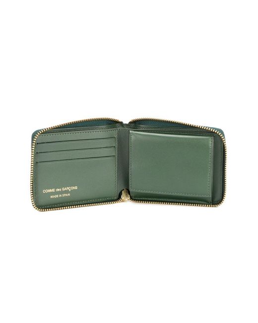 Comme des Garçons Green "Classic Leather Line 110X85 Mm" Wallet for men