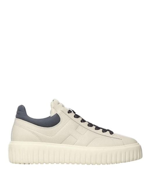 Hogan Natural H-Stripes Sneakers for men