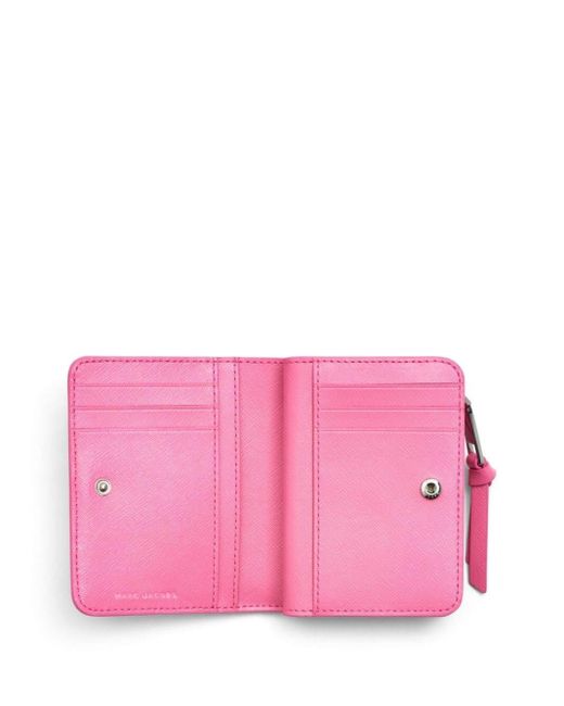 Marc Jacobs Pink The Utility Snapshot Mini Compact Wallet Accessories