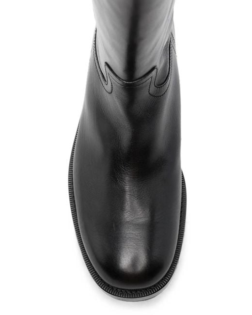 Church's Black Peyton Leather Boots