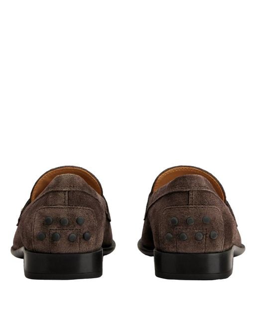 Tod's Brown Gomma 19M Trav.Lettering