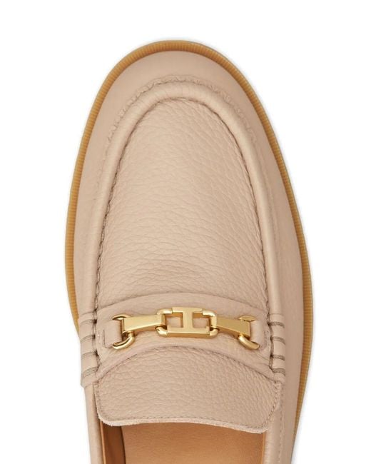 Tod's Brown Leather Loafers