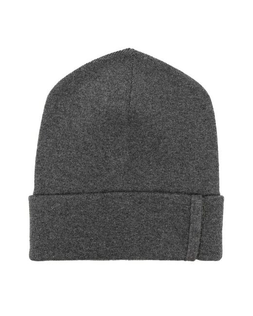 Brunello Cucinelli Gray Berretto
