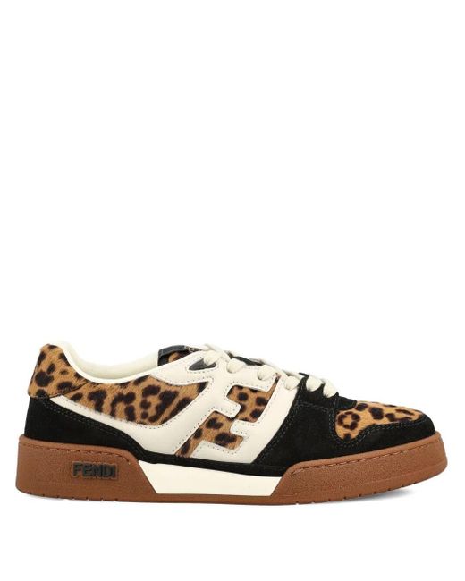Fendi Multicolor Match Low Top Sneakers Shoes