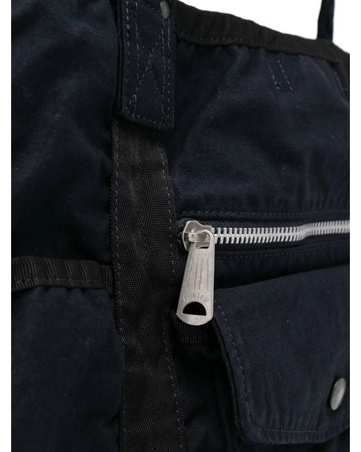 Porter-Yoshida and Co Black Crag Shoulder Bag for men