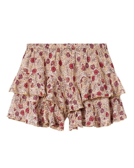 Isabel Marant Pink Jocadia Shorts