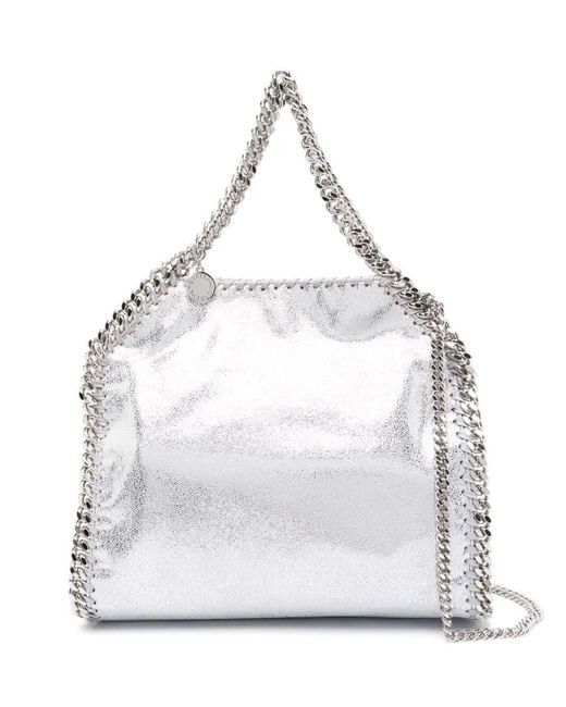 Stella McCartney White Falabella Mini Tote