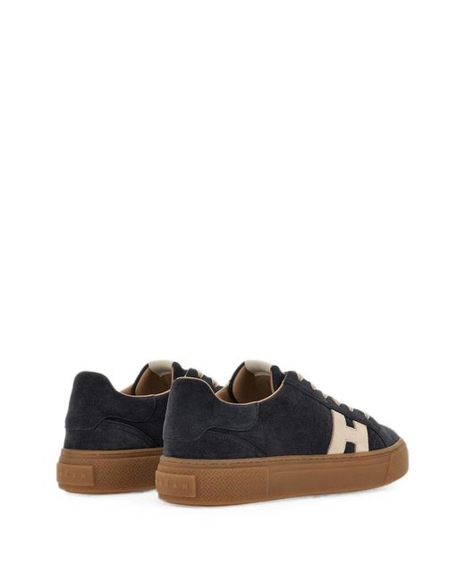 Hogan Black Sneakers Crosswind for men