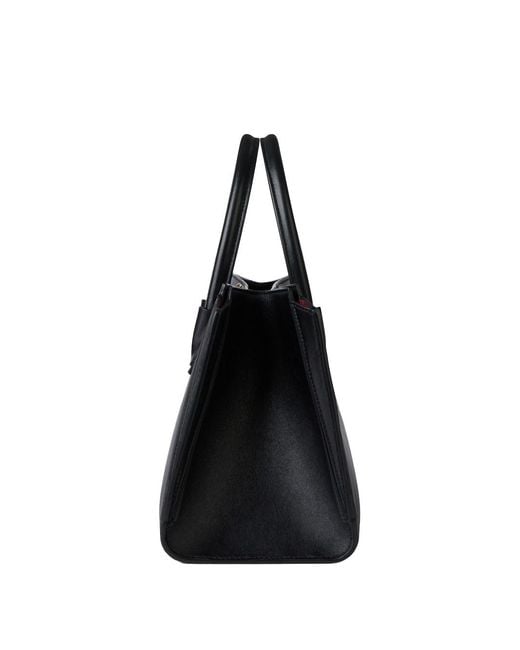 Givenchy Small Shiny Black Grained Leather "catchall Antigona