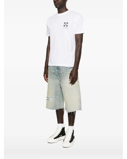 Off-White c/o Virgil Abloh White T-shirt Regular Fit Small Arrow for men