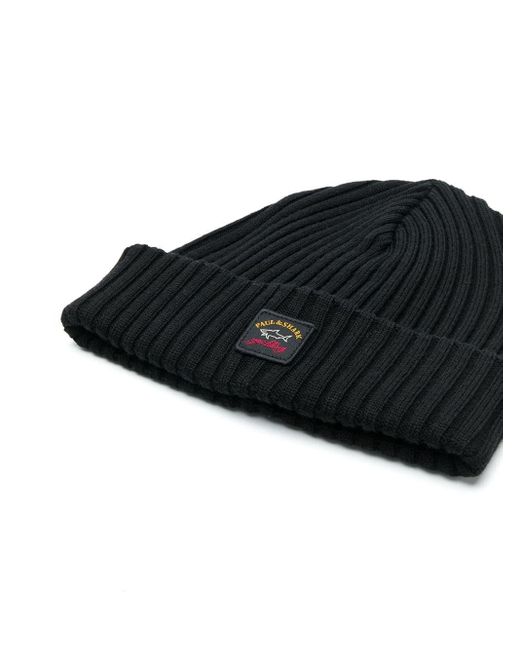 black paul and shark beanie