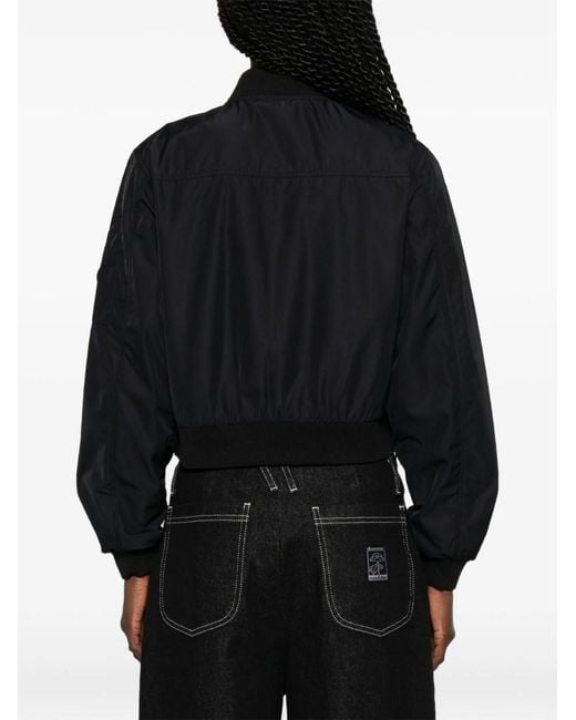 Save The Duck Black Nora Bomber Jacket