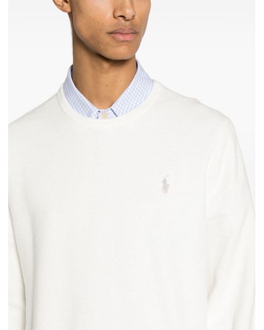 Polo Ralph Lauren White Pullover Clothing for men