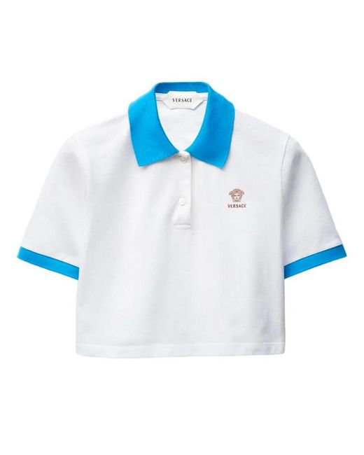 Versace Blue Polo