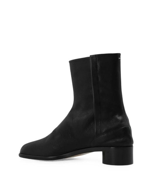 Maison Margiela Black Tabi Ankle Boots for men