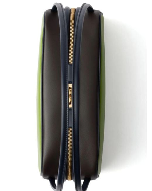 Prada Green Swing Leather Shoulder Bag