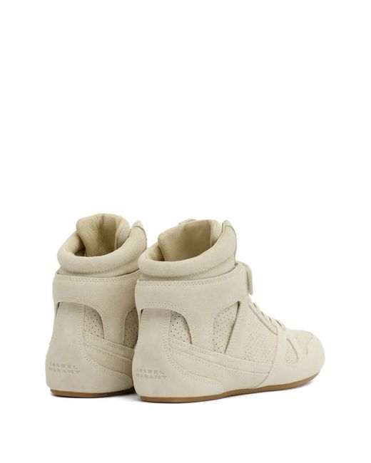 Isabel Marant White Senny High Sneakers