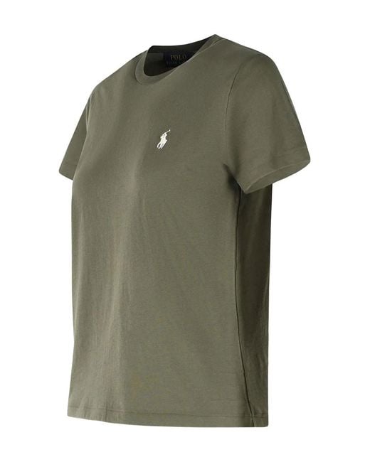 Polo Ralph Lauren Green Logo Crew Neck T-Shirt
