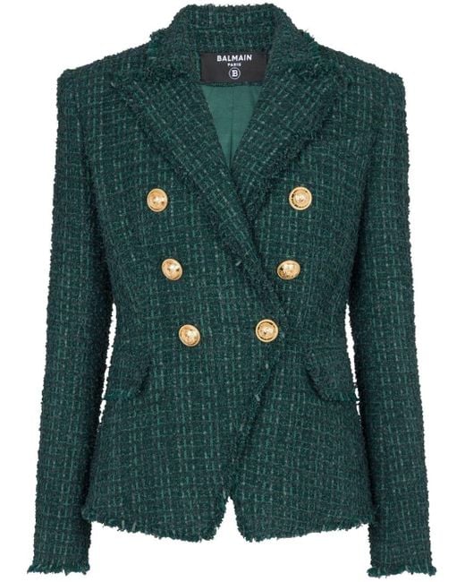 Balmain Jacket in Green Lyst UK