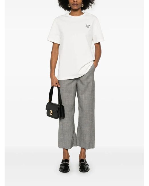 T-Shirt Rue Madame di A.P.C. in White