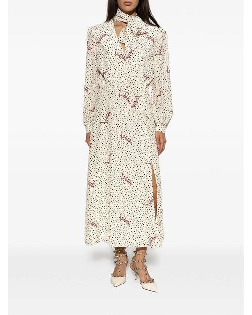 Valentino Garavani Natural Midi Dress