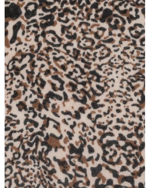 Faliero Sarti Black Spotty Print Scarf
