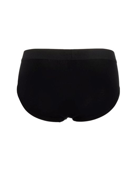 Tom Ford Black Set Of 2 Logo-Waistband Cotton Briefs for men