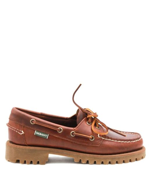 Sebago Brown Ranger Waxy Loafers