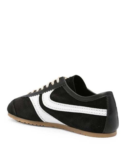 Dries Van Noten Black Color Block Sneakers