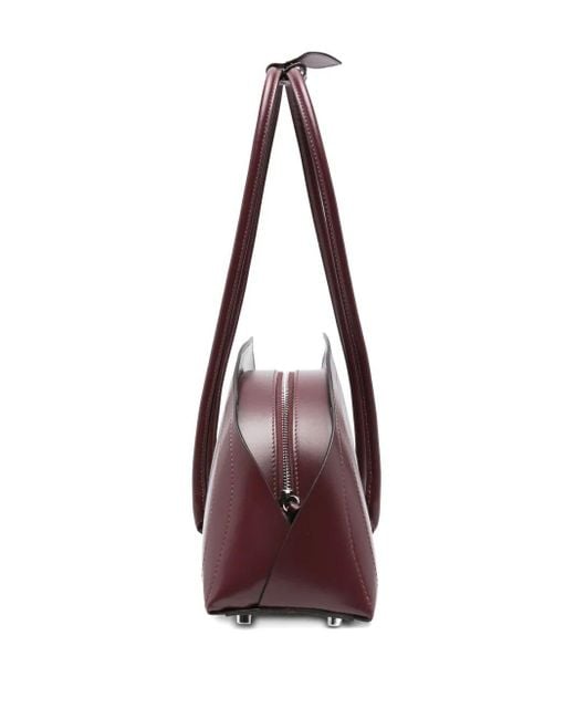 FEDERICO CINA Purple La Bauletto Shoulder Bag