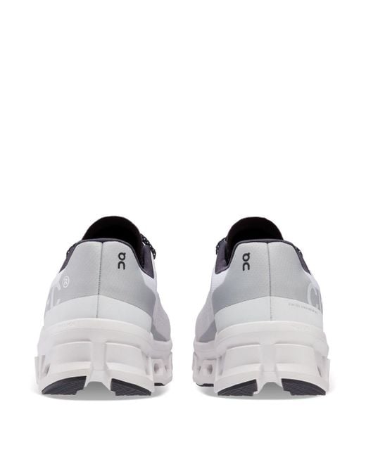 On Shoes White Cloudmster Sneakers for men