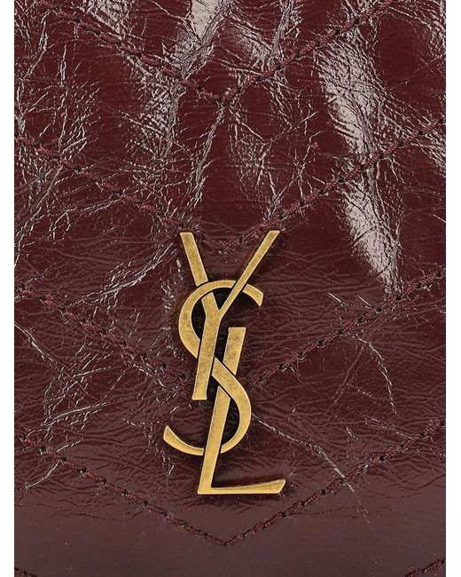 Saint Laurent Purple Niki Small Shopping