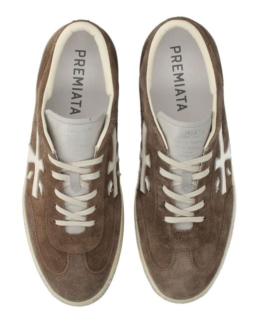 Premiata Brown David 8094 Sneakers for men