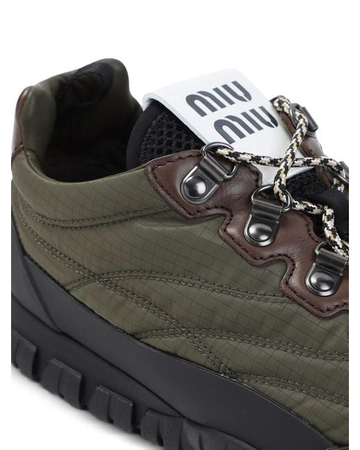 Miu Miu Black Sneakers